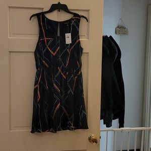 Banana republic blue sleeveless dress, size 4.